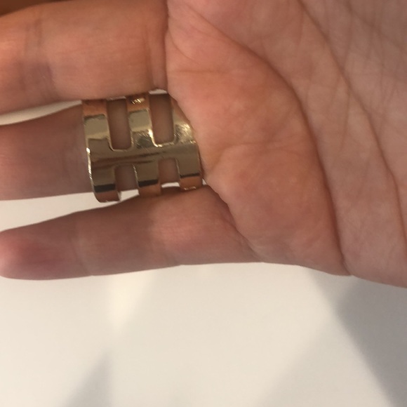 Blue and gold ring - Picture 3 of 4